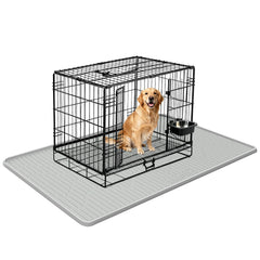 Bartuke alfombra de silicona para jaula, 40x28, superficie suave para perros.