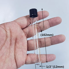 BASE WAVE tubo de prueba con tapa plástica para pruebas fiables en laboratorio