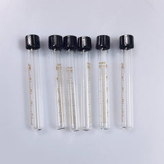 BASE WAVE tubo de prueba de vidrio 5 ml para análisis de agua
