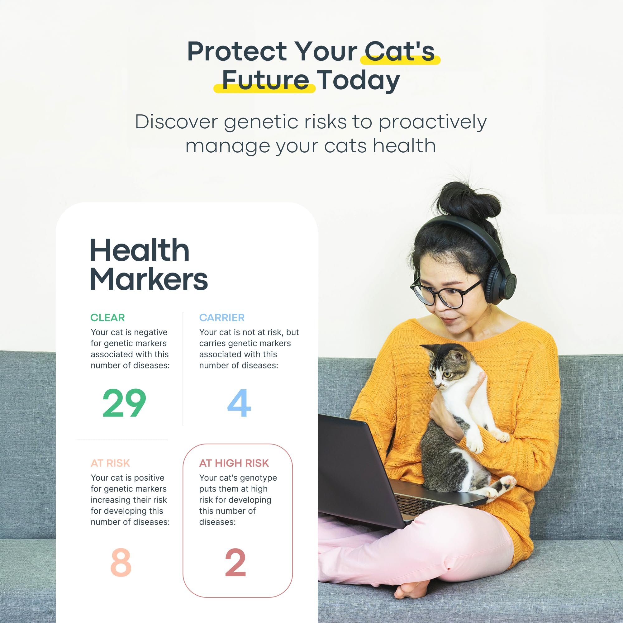Basepaws reporte ADN gato online: resumen claro para entender raza y rasgos