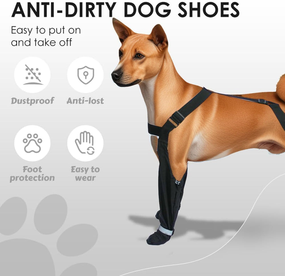 BAYANKALA botas para perros antideslizantes: tracción en superficies mojadas.