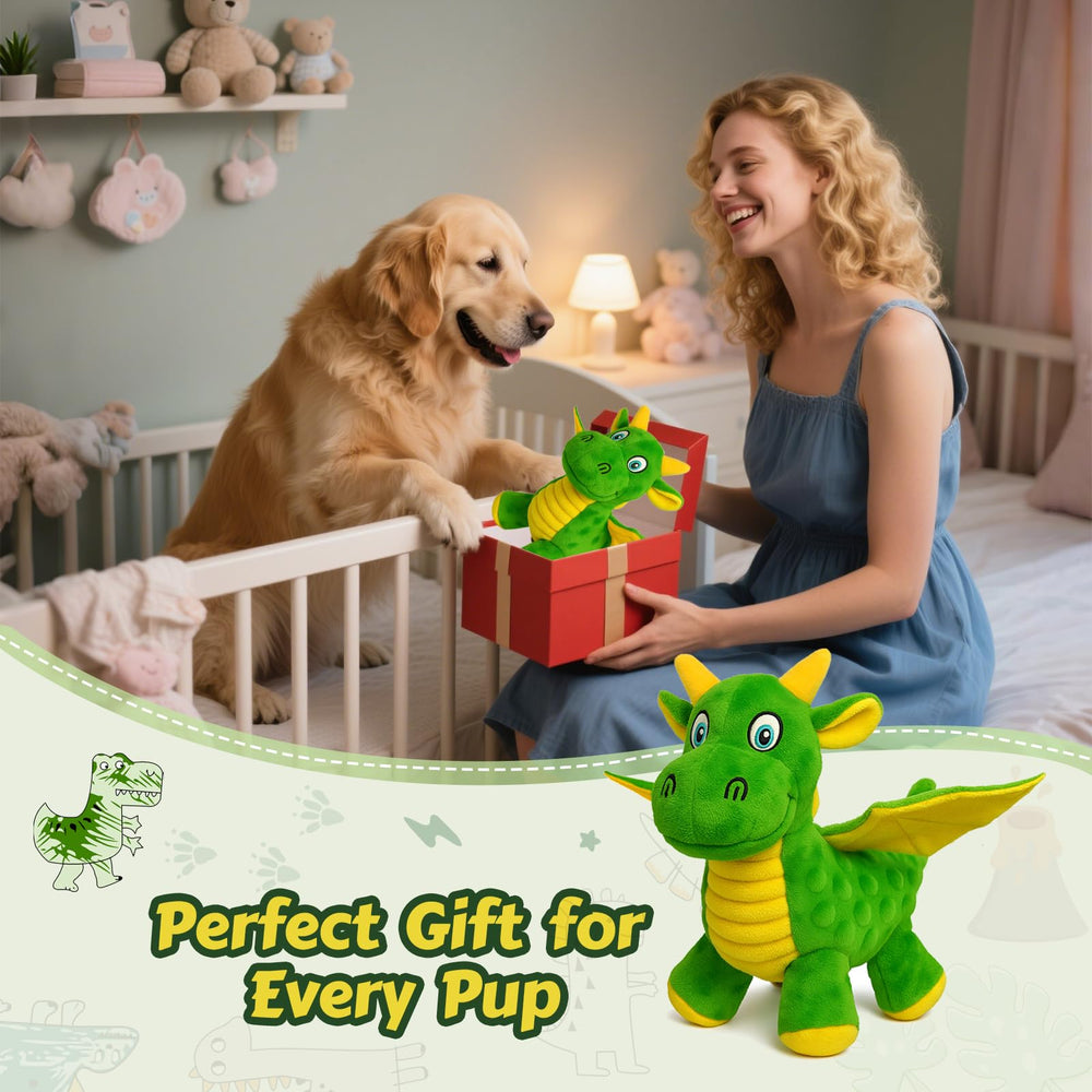 Juguete peluche dragón BBeary para perros de todas las tallas