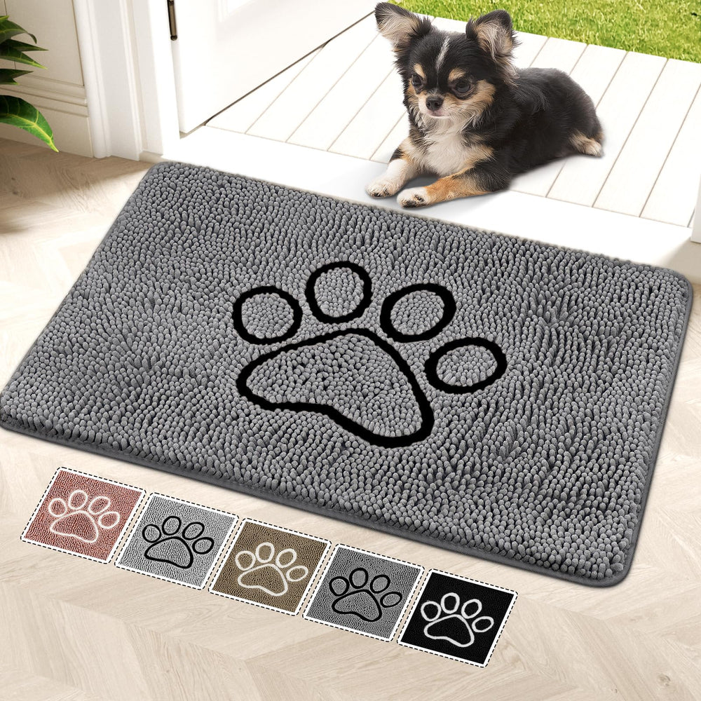 Alfombra para perros Bcoimo absorbente de patas para lodo y suciedad