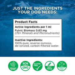 Beam Minerals: etiqueta detalle con lista de ingredientes naturales.