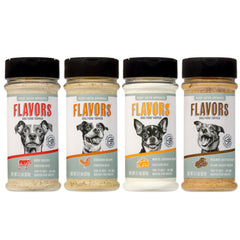 Beaumont Basics Flavors Aderezo: empaque de regalo para perros con 4 recetas.
