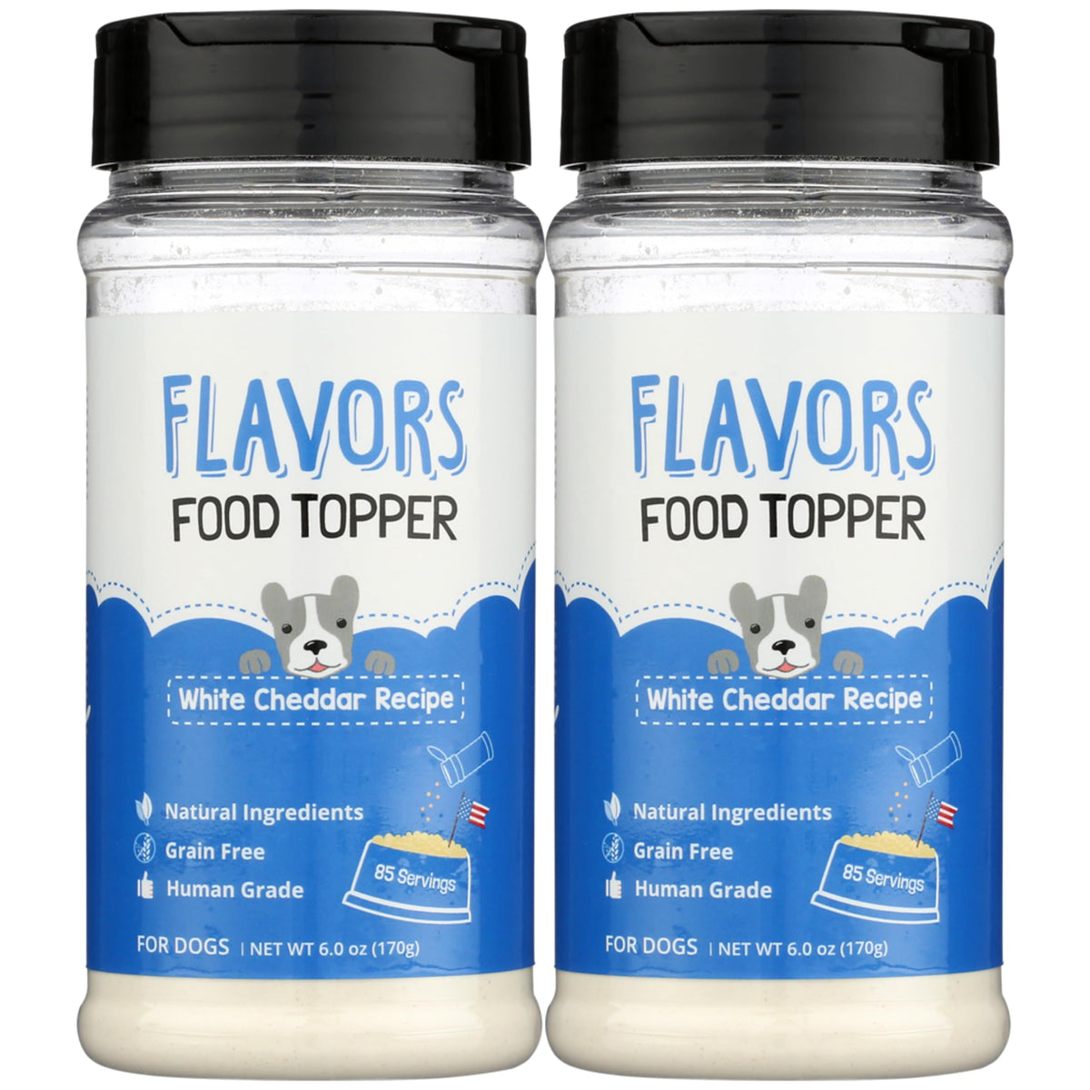 BEAUMONT BASICS Flavors aderezo de queso blanco para perros, sabor irresistible