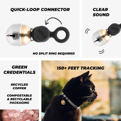 Beau's Bells cascabel para collar con sonido claro y alcance de 150 pies.