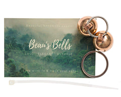 Beau's Bells martillo de acero inoxidable, resistente y fiable.