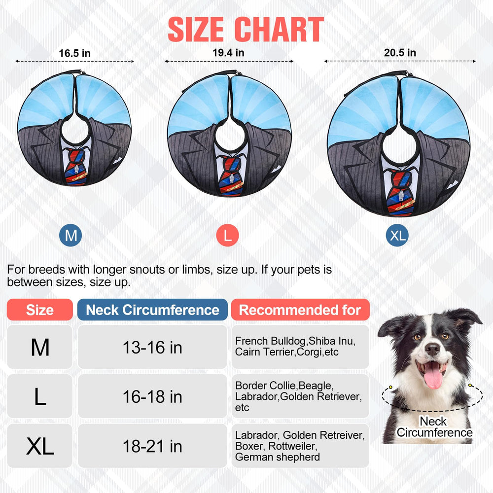 BEAUTYZOO donut collar para perros, confort y libertad de movimiento
