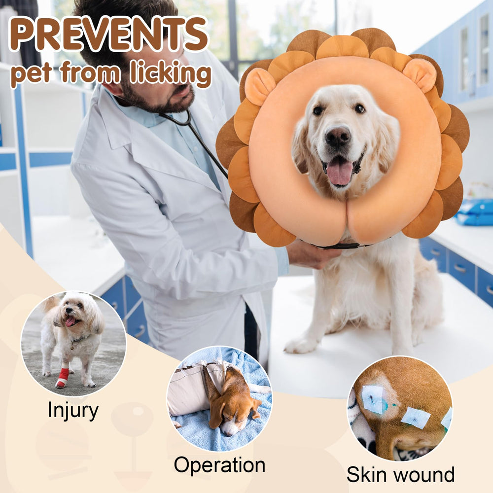 BEAUTYZOO collar dona, adecuado para perros y gatos en recuperación