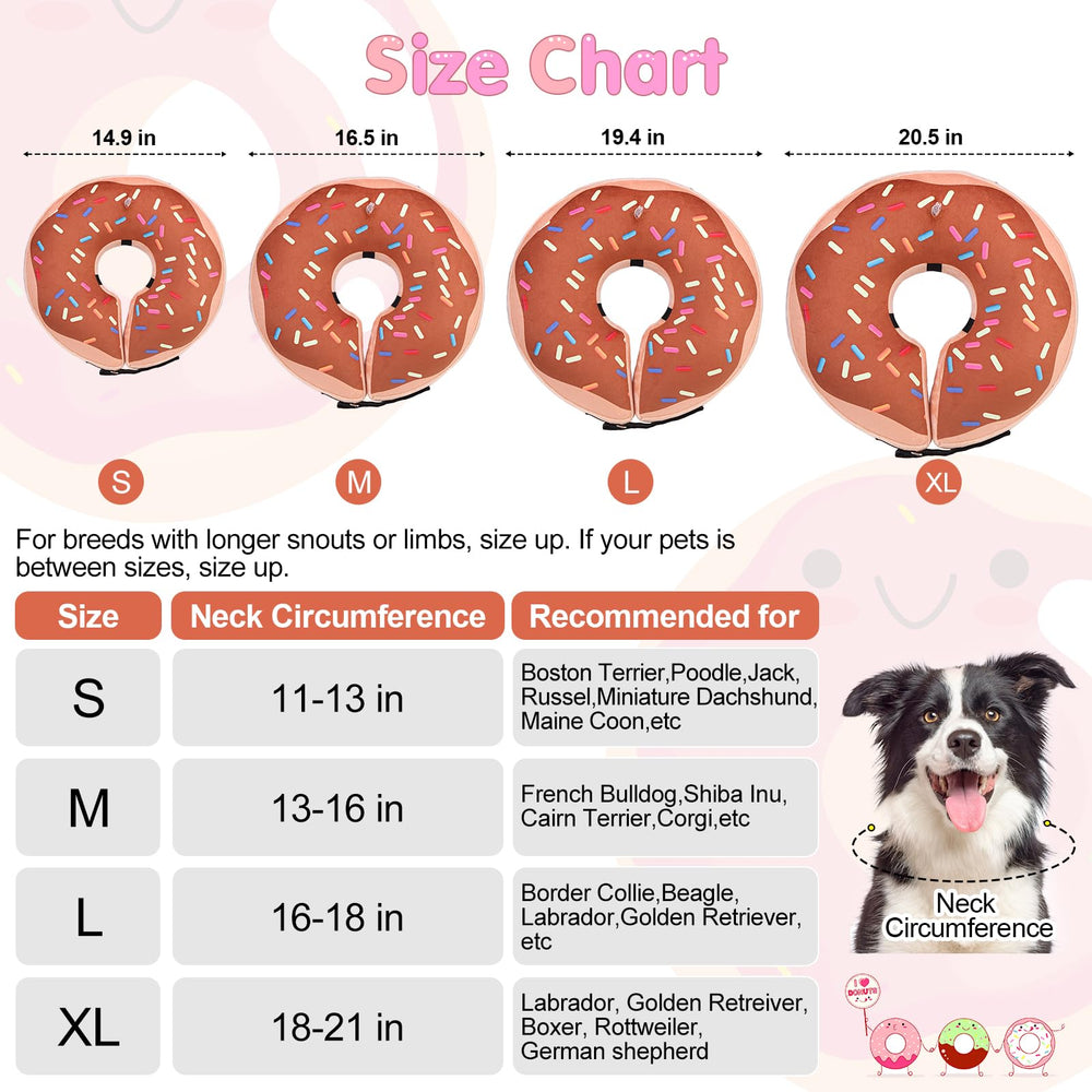 BEAUTYZOO collar rosquilla inflable XL vista lateral para comodidad y recuperación.