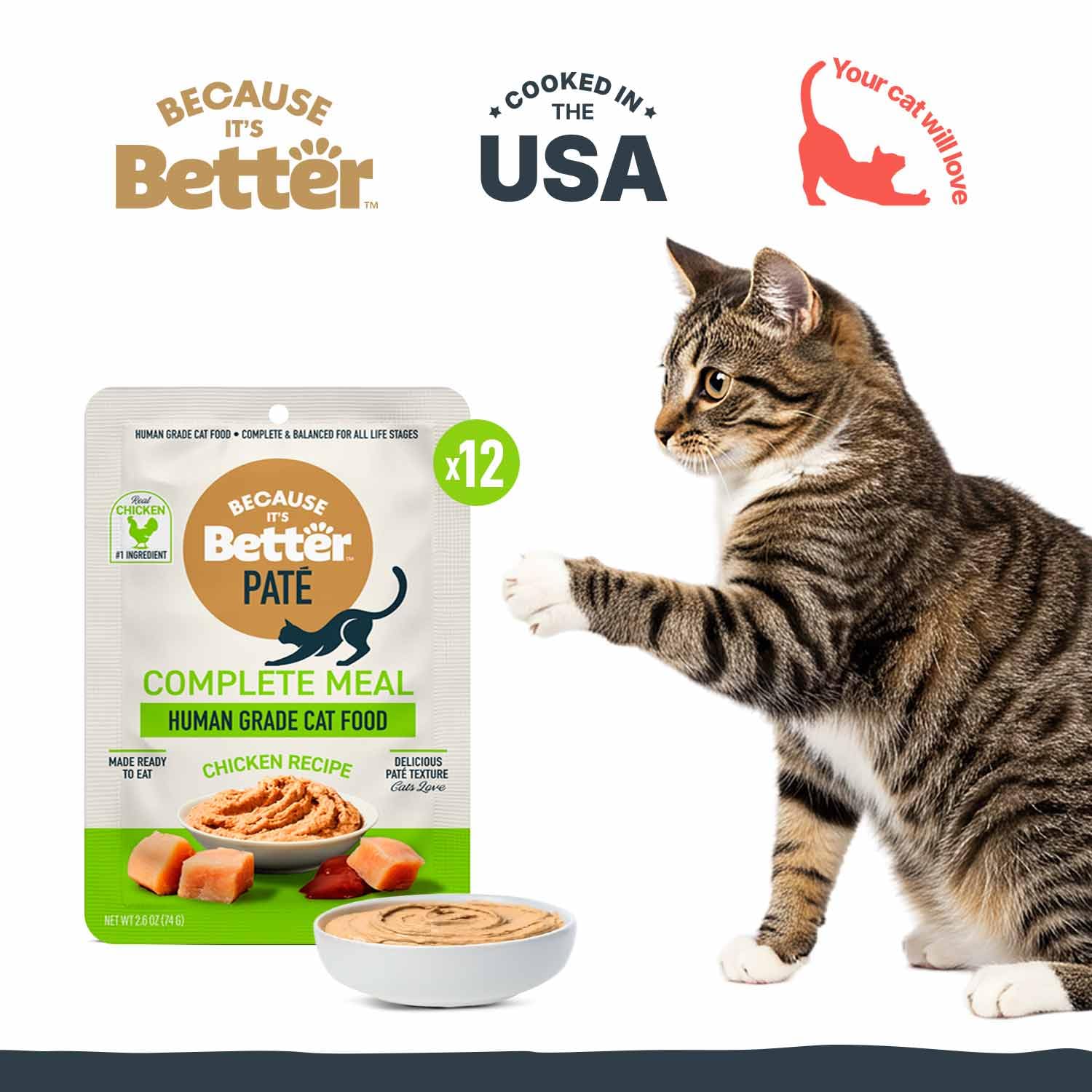 Paté Without grains para dietas sin granos