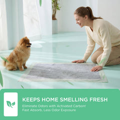Bedsure almohadillas con aroma atractivo para entrenamiento de mascotas.