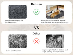 Bedsure borde acolchado ofrece confort y seguridad al dormir.