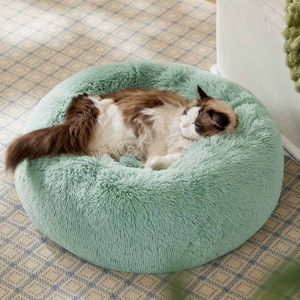 Bedsure cama gato lavable a máquina facilita la limpieza.