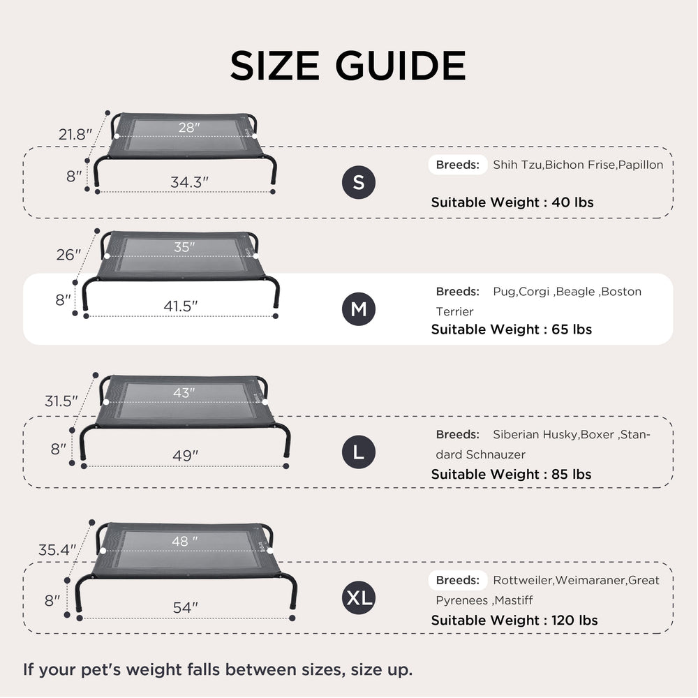 Bedsure cama para perro ensamble rápido gris, listo para usar en minutos.