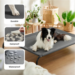Bedsure cama perro malla Teslin resistente frente a rasguños