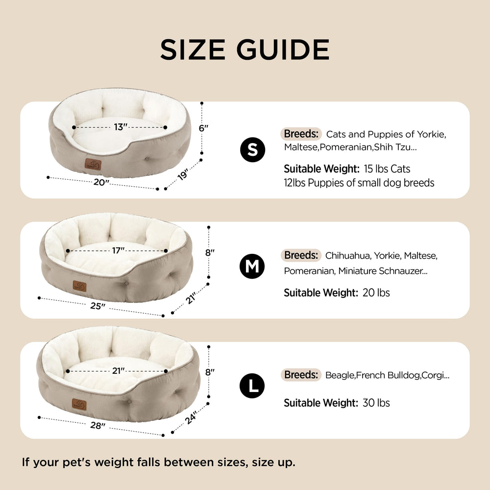Bedsure cama para mascotas lavable a máquina en frío