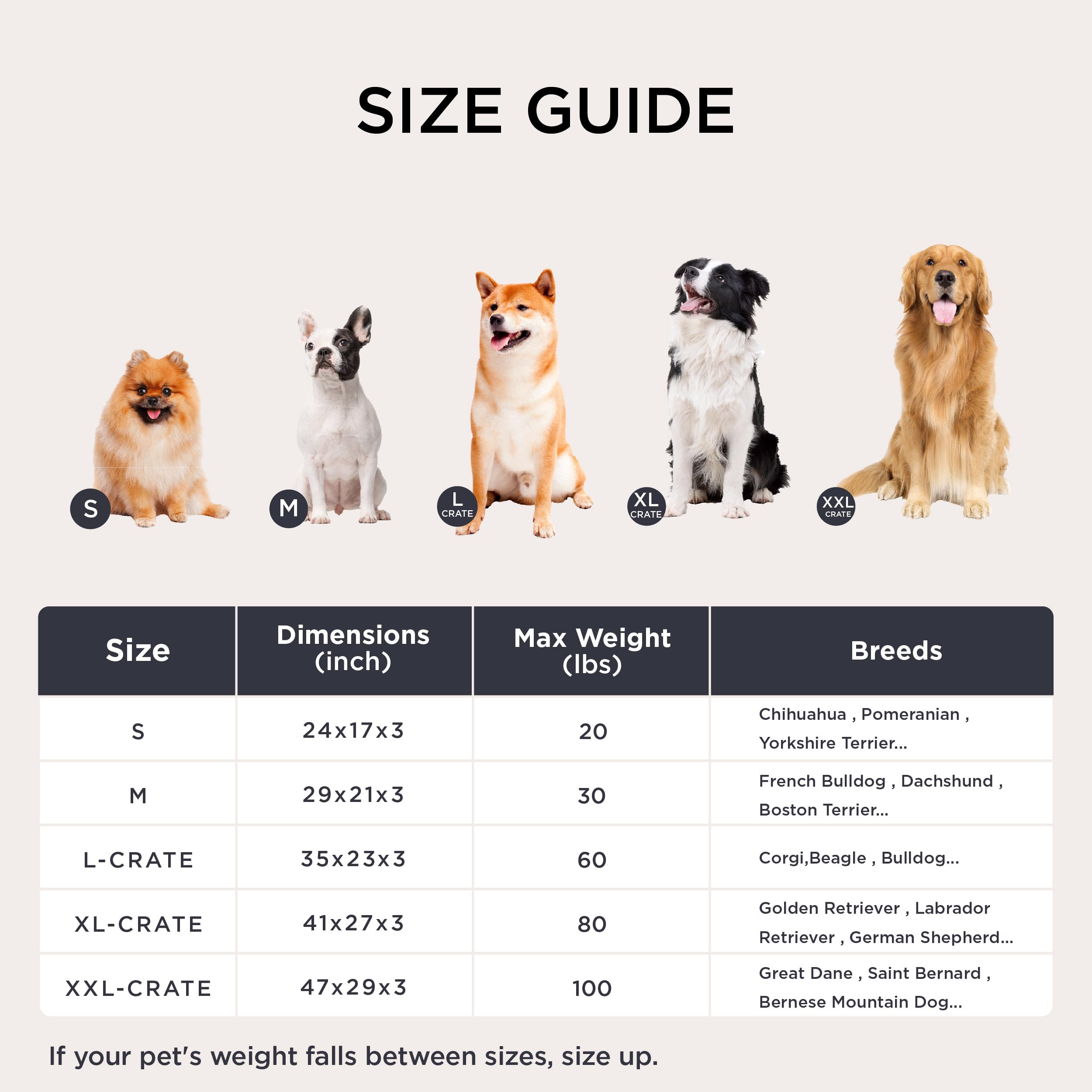 Bedsure cama para perro XL bordes suaves, descanso cómodo