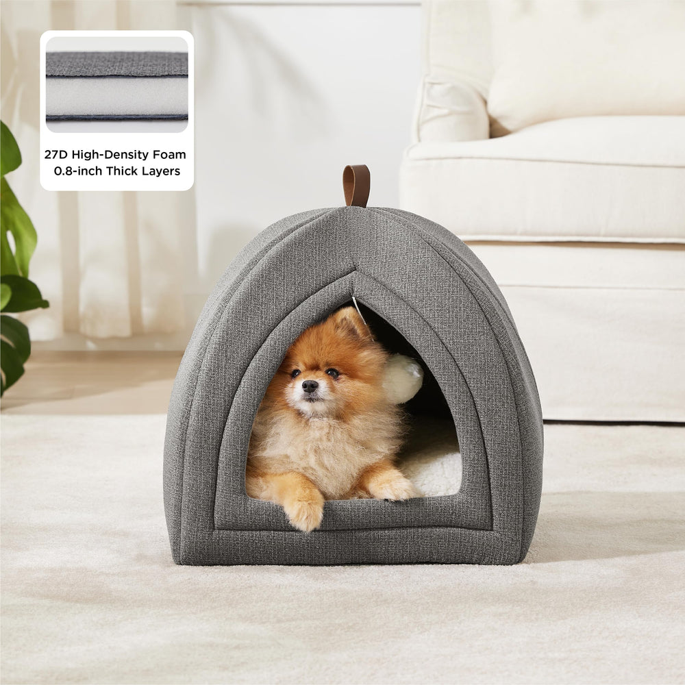 Bedsure gato-almohada-acolchada-lavable, confort suave y limpieza fácil.