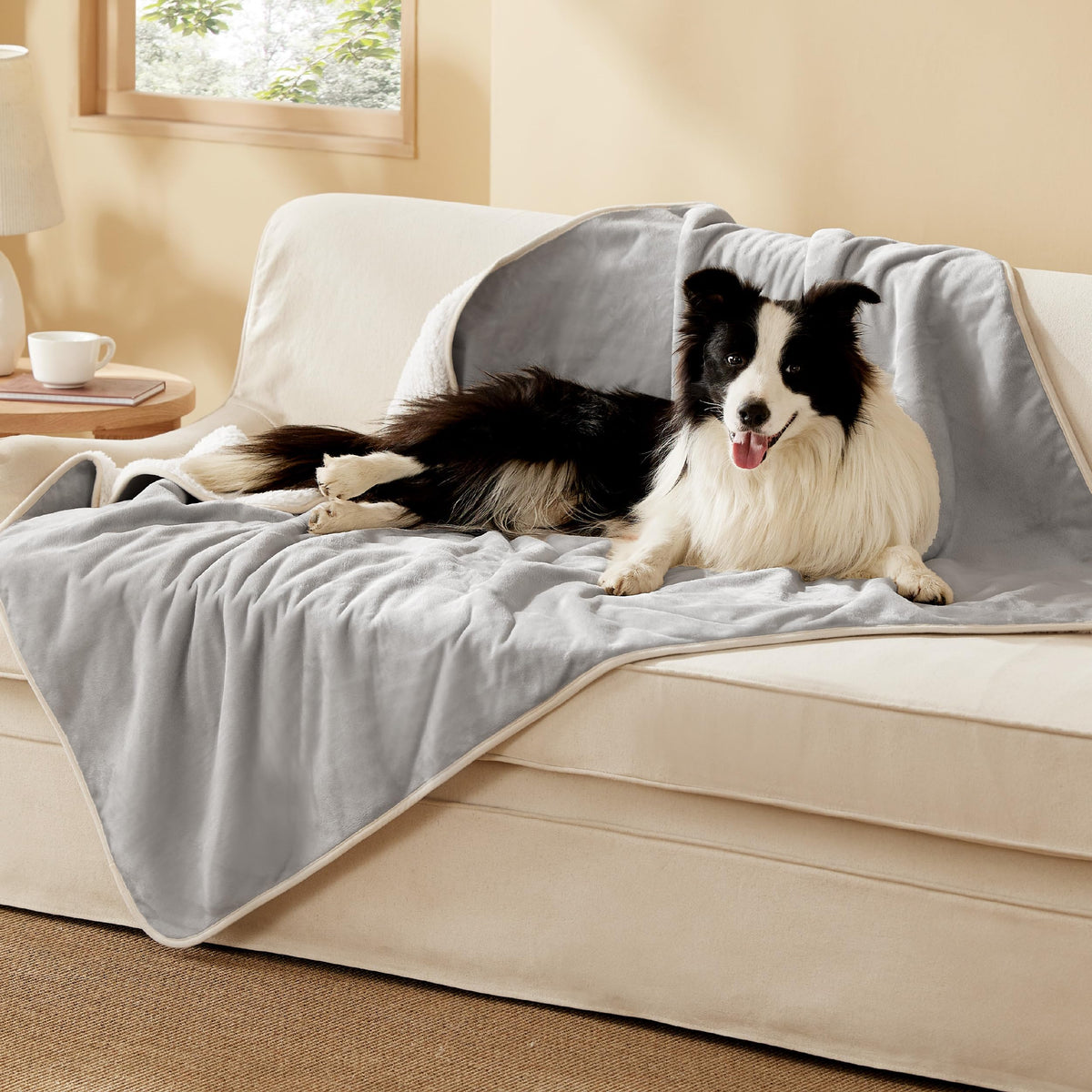 Bedsure manta impermeable para perros extragrandes protege el sofá