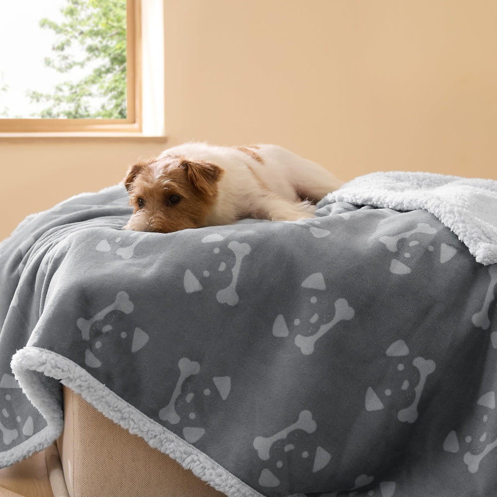 Bedsure manta para perro 30x40, frente muestra tela suave para descansar