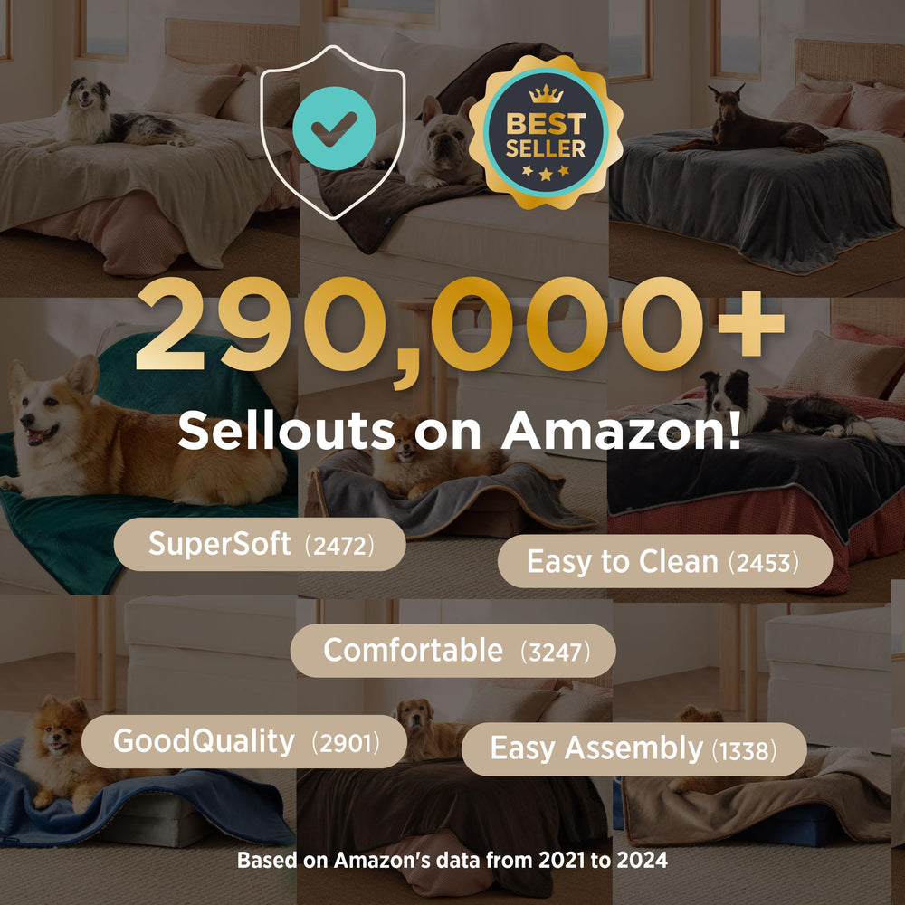 Bedsure manta-portable viaje ligera para coche, hotel o camping.