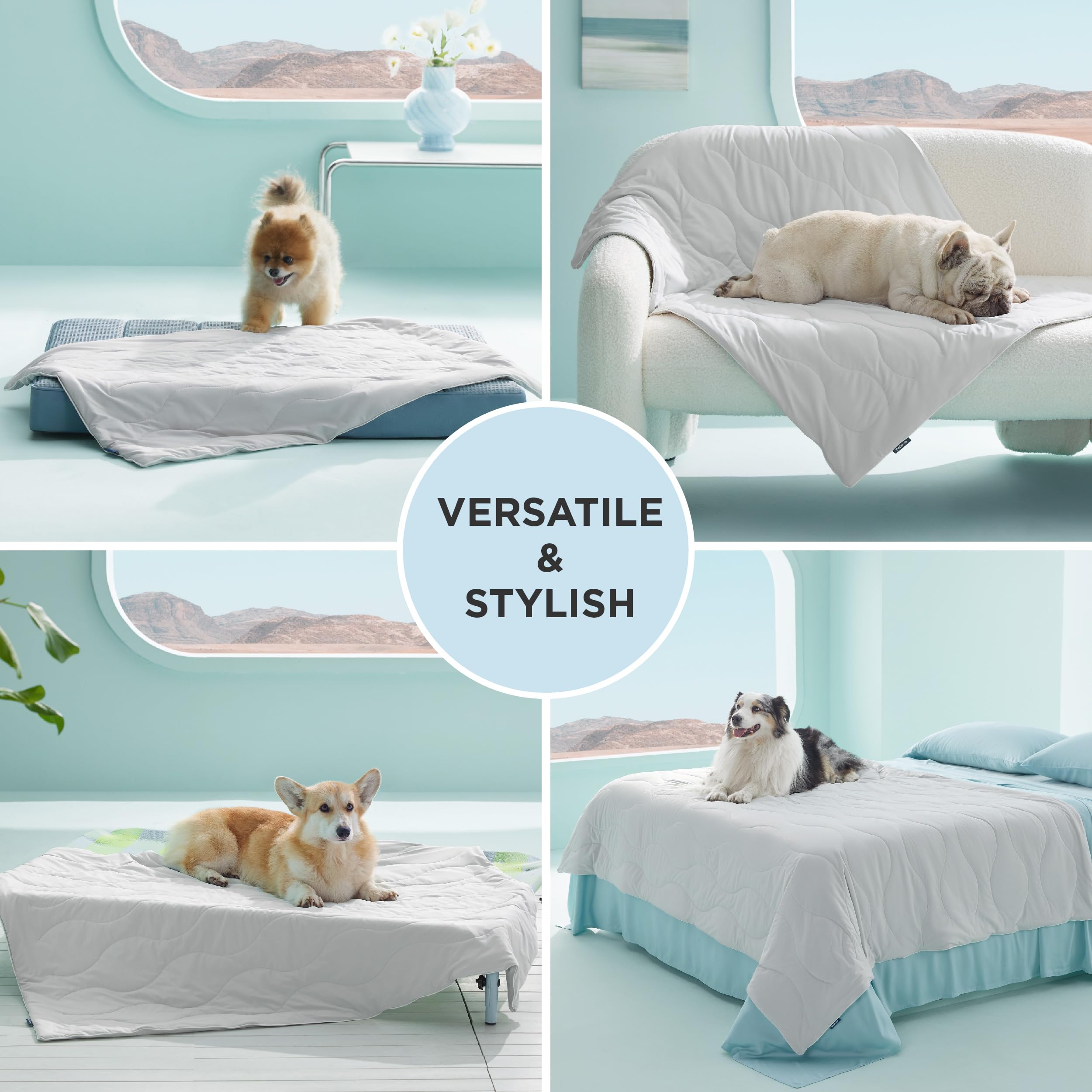 Manta Bedsure lavable a máquina, limpieza fácil y rápida.