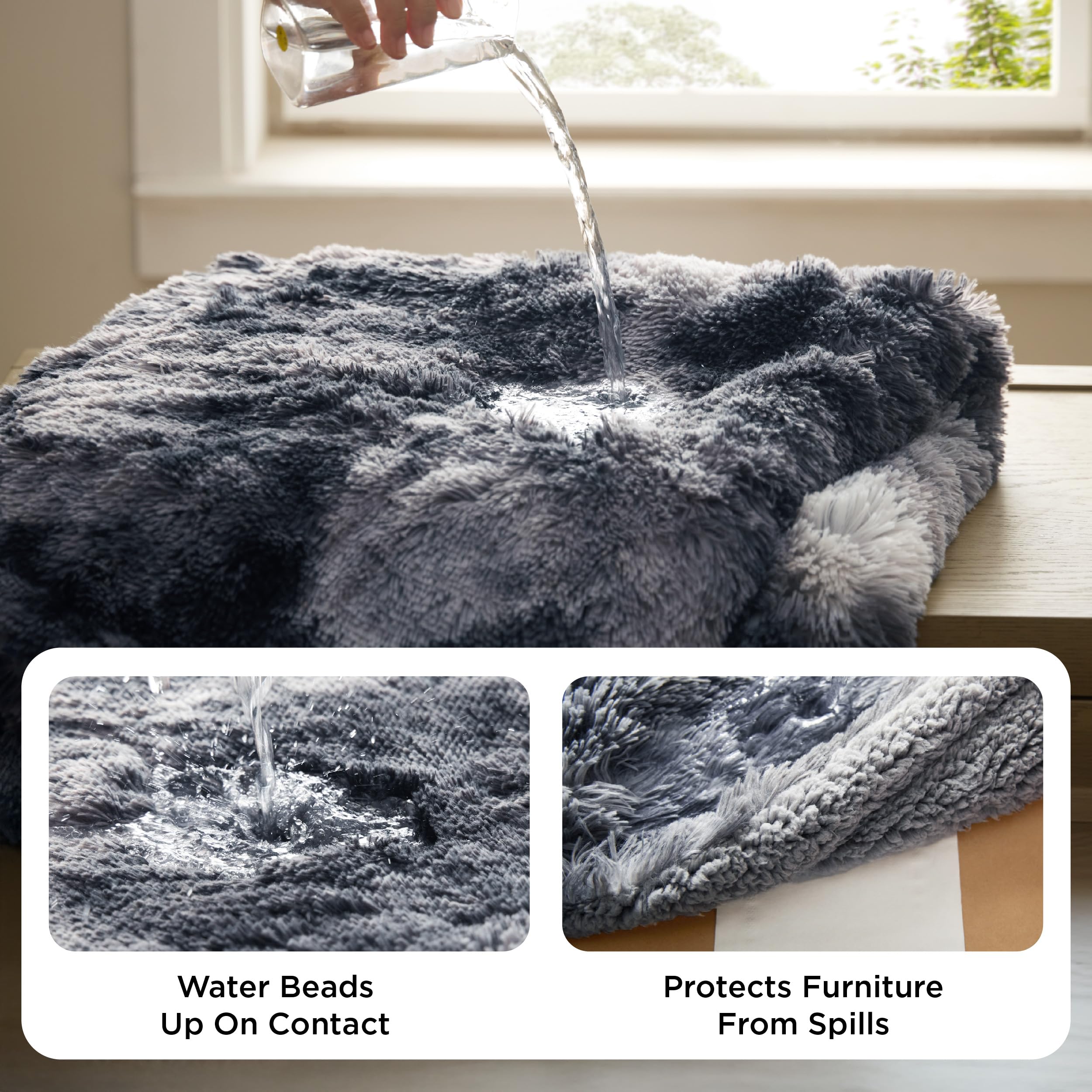 Bedsure manta sherpa suave ofrece calor y confort para la siesta del perro