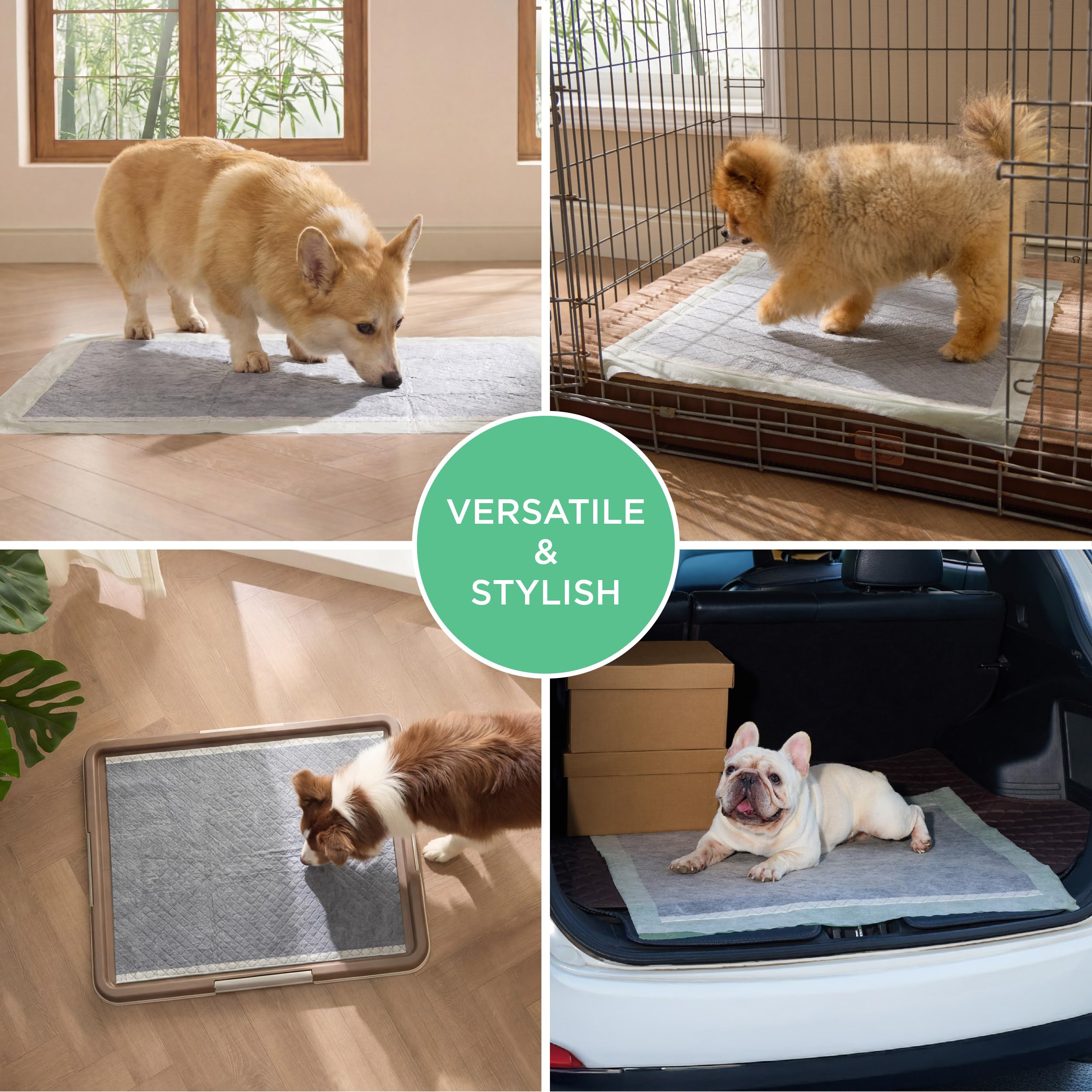 Tapete Bedsure extralargo 28x34 adecuado para todas las razas.