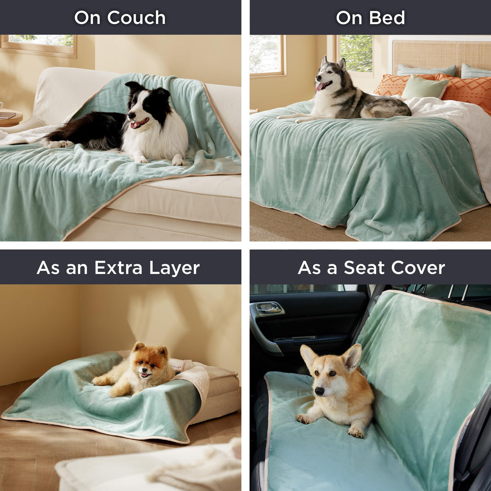 Bedsure protector de sofá ligero ideal para casa, viaje y playa.