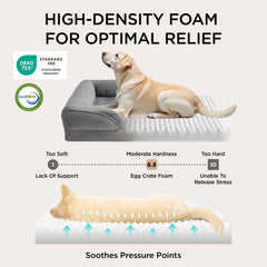 Bedsure superficie-antideslizante-cama-perro evita deslizamientos durante la siesta.
