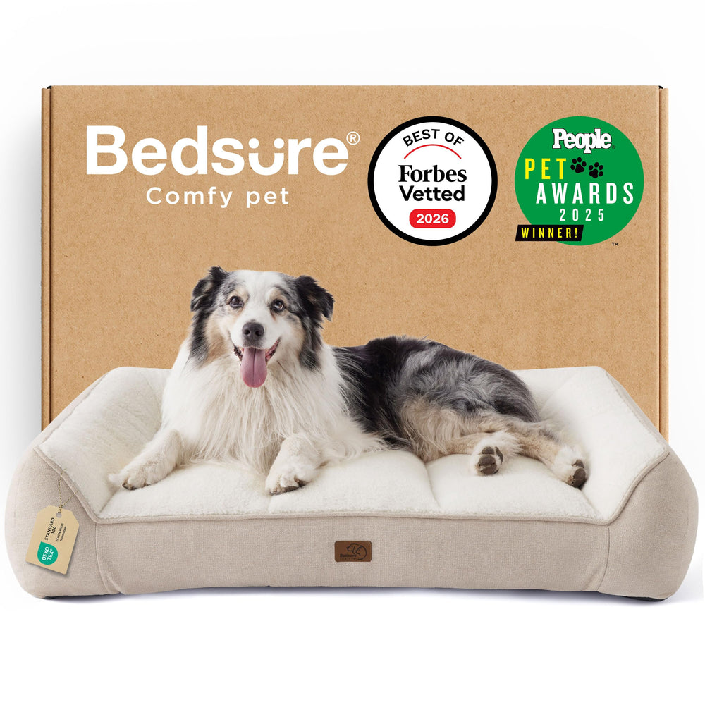 Bedsure SupportMax XL cama ortopédica para perros con espuma de apoyo