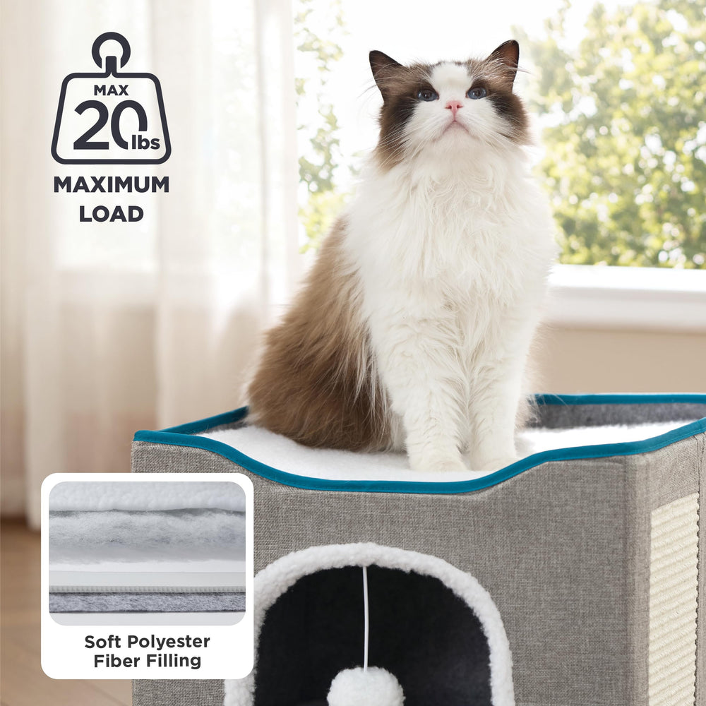 Bedsure tabla-rascado-sisal: duradera y protege muebles del arañado