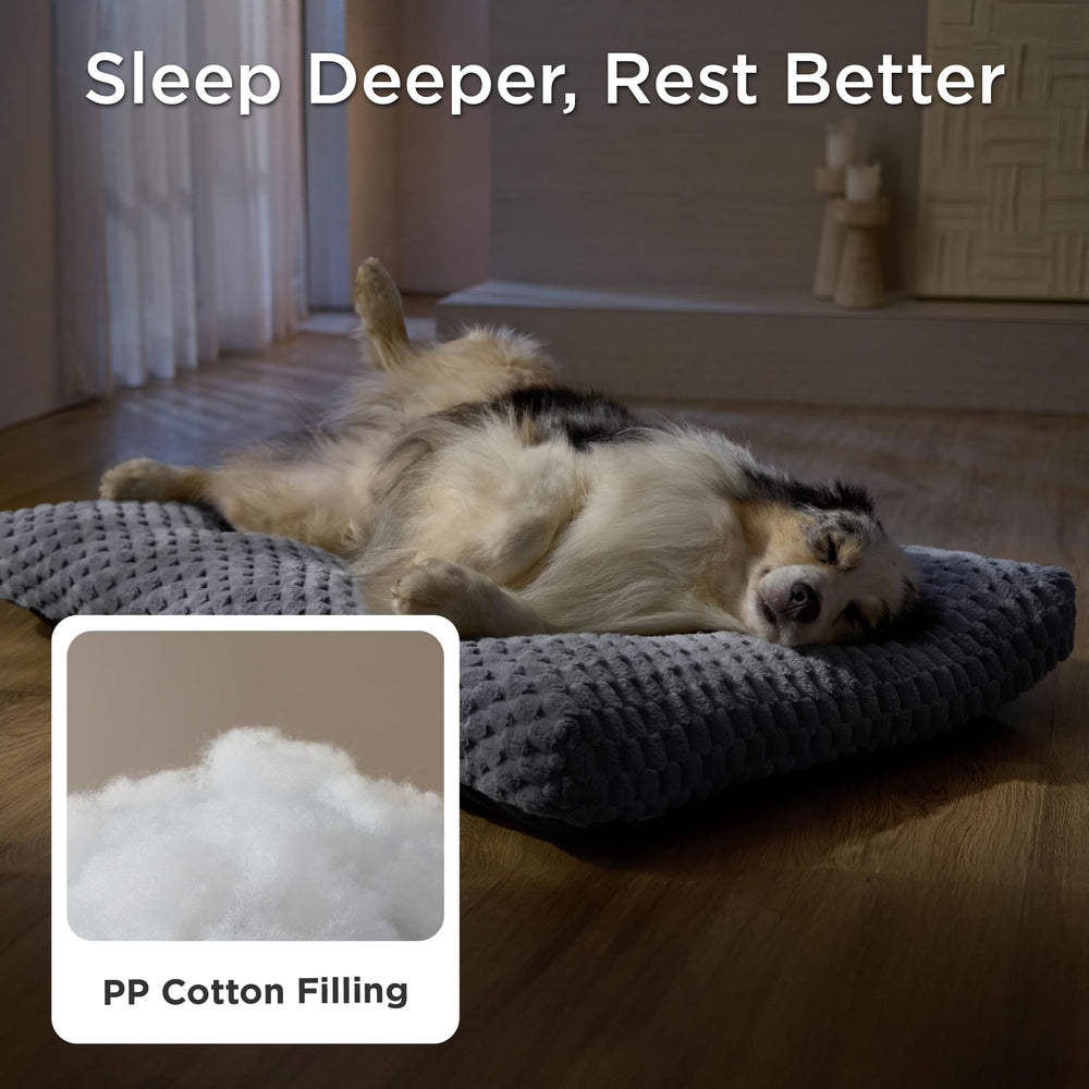 Bedsure XL cama perro medidas XL jaula muestran ajuste perfecto.
