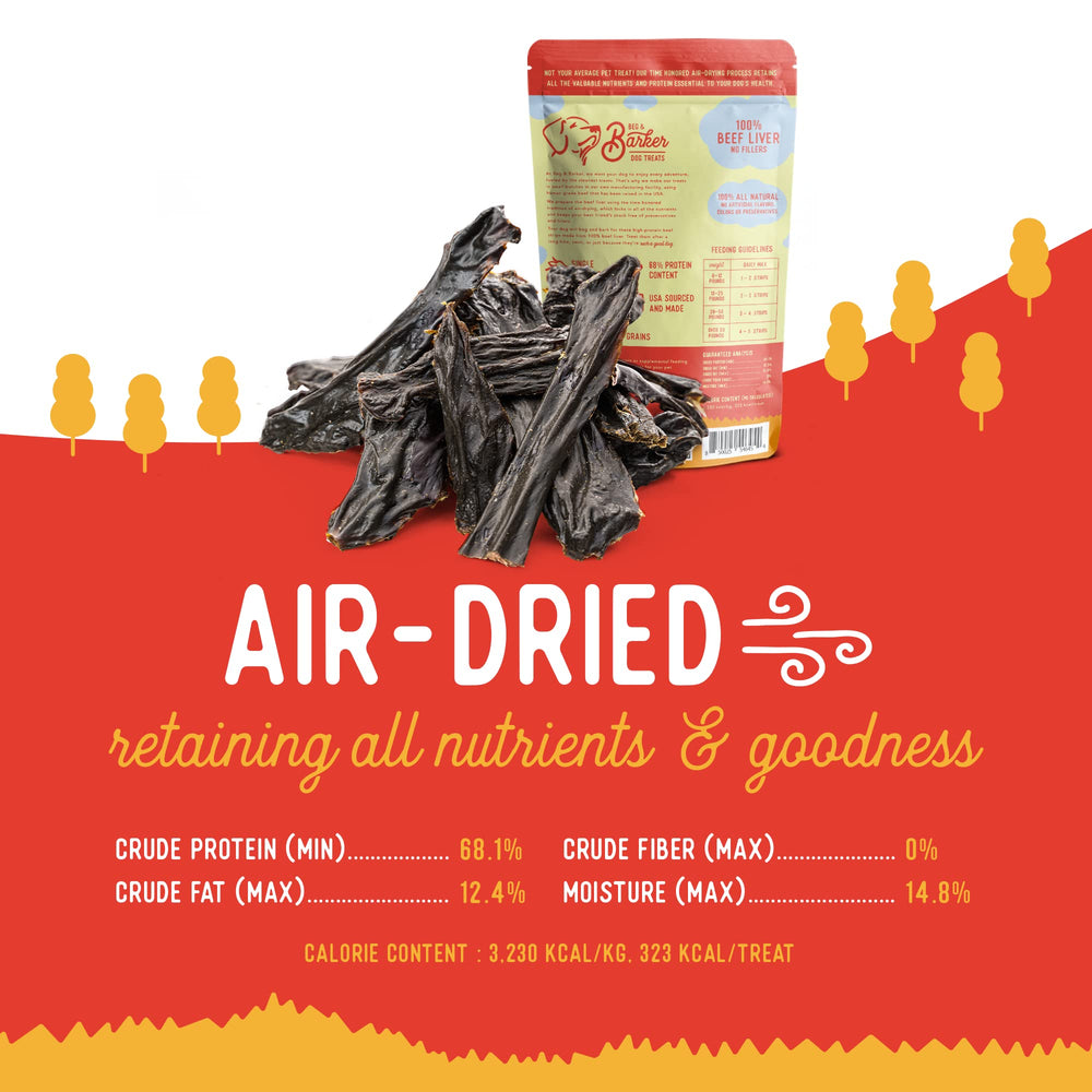 Beg & Barker proceso secado al aire conserva sabor natural