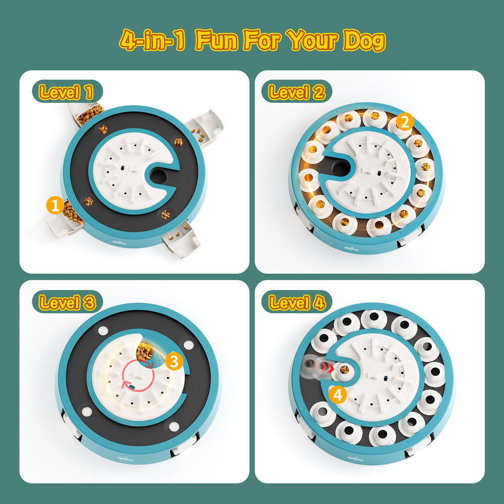 Beitophome juguete cognitivo para perros mejora la resolución de problemas.