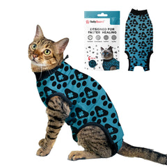 BellyGuard conjunto recuperación gato frente: comodidad óptima para la recuperación.