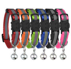 Bemix Pets collar reflectante para gato, mayor visibilidad nocturna.