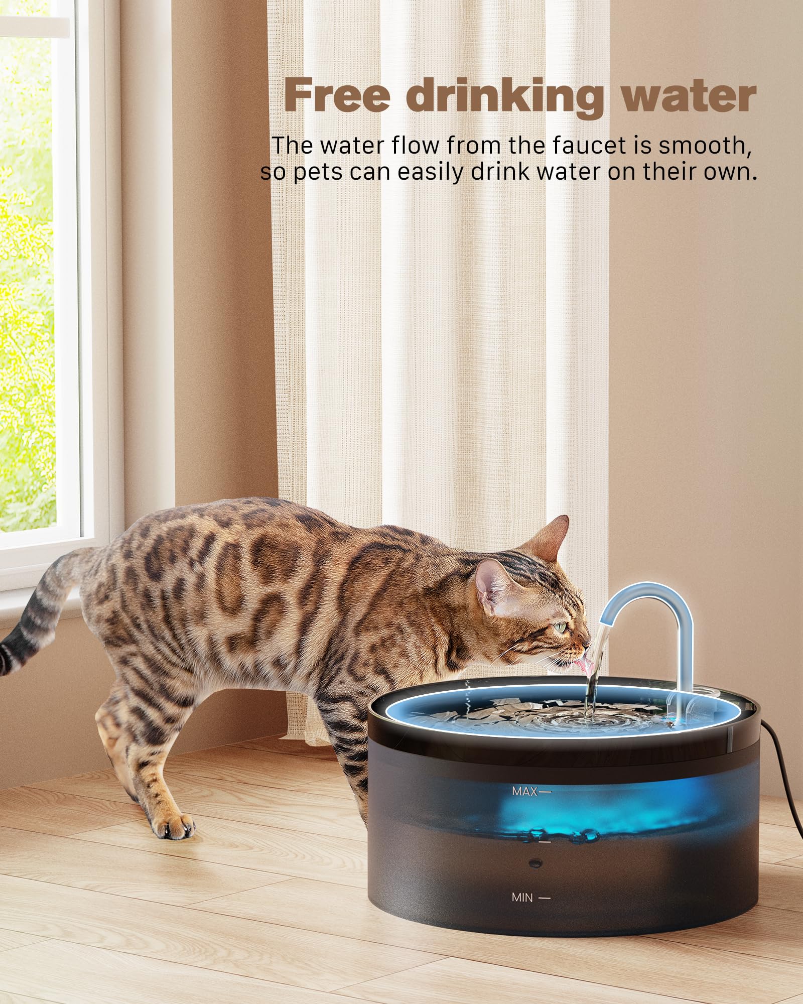 BEMOONY materiales sin BPA ofrecen mayor seguridad para las mascotas.