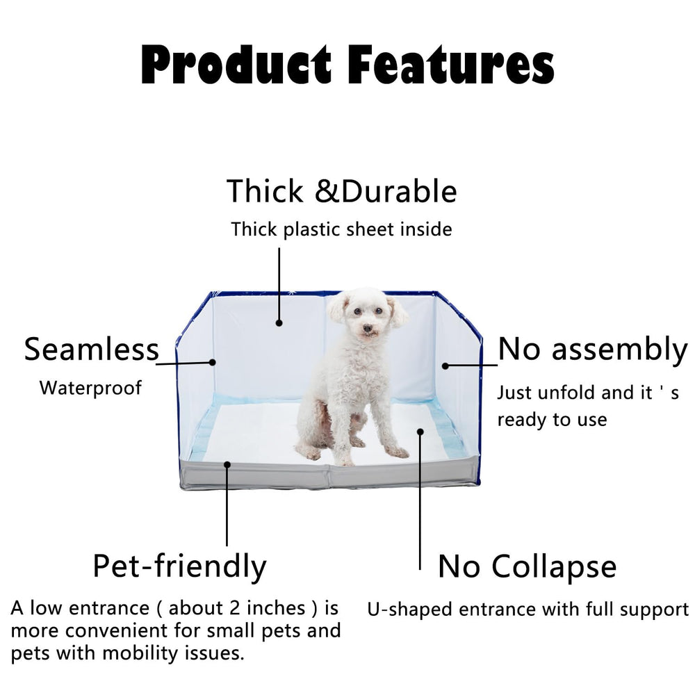 Bencacawinstyle portapad absorbente para perros, fijación segura para evitar movimientos.