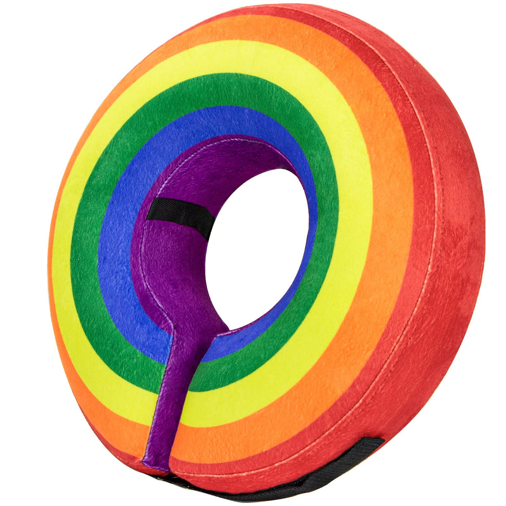BENCMATE collar con cono inflable en forma de dona protege mientras come y juega.