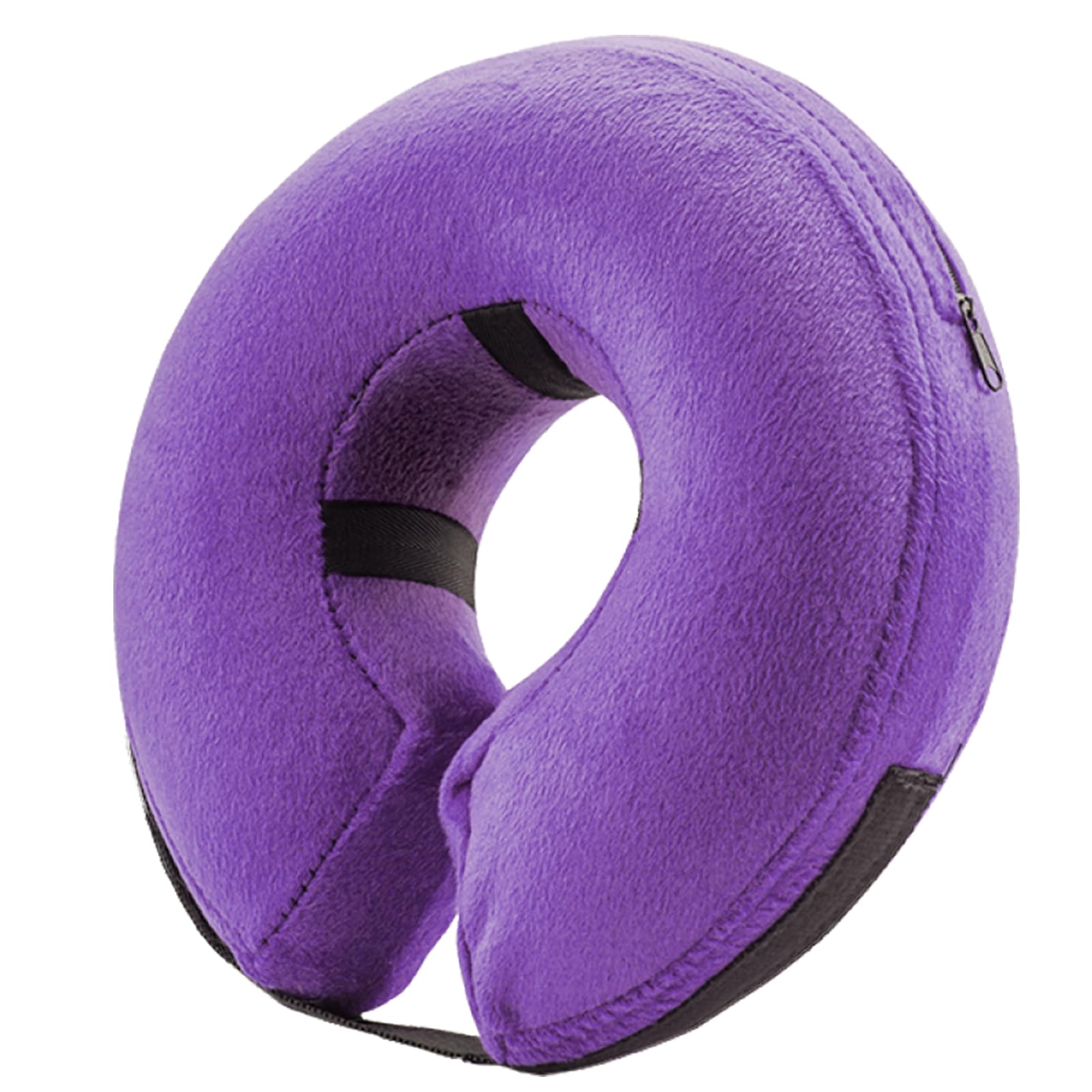 BENCMATE collar-cono inflable frontal, permite comer y beber sin quitarse el collar.