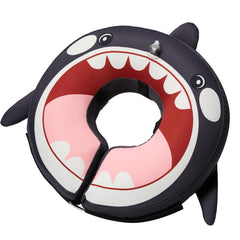 BENCMATE cono inflable para perro Orca grande, vista frontal, comodidad durante recuperación.