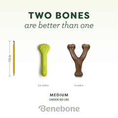 Benebone agarre cómodo: fácil de recoger para perros activos