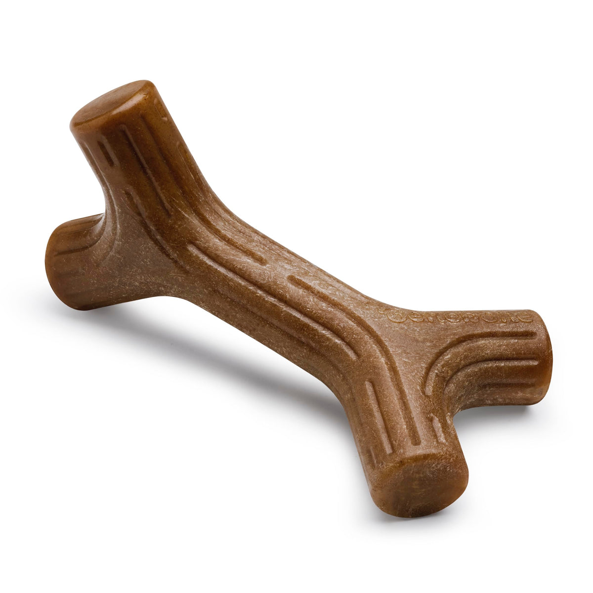 Benebone Bacon Stick: mordedor duro para mordidas seguras y duraderas.