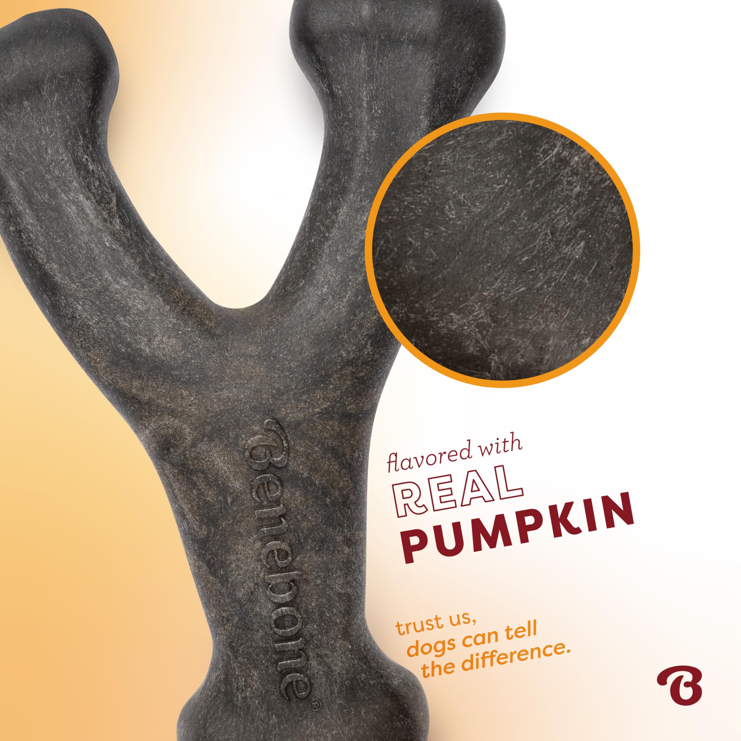 Benebone Calabaza Especiada Wishbone: aroma natural de calabaza para juego