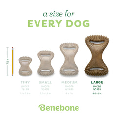 Benebone crestas estimulantes: estimulan la masticación y cuidan dientes.