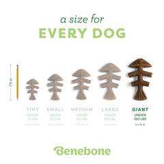 Benebone Fishbone hecho en EE. UU. garantiza calidad y seguridad.
