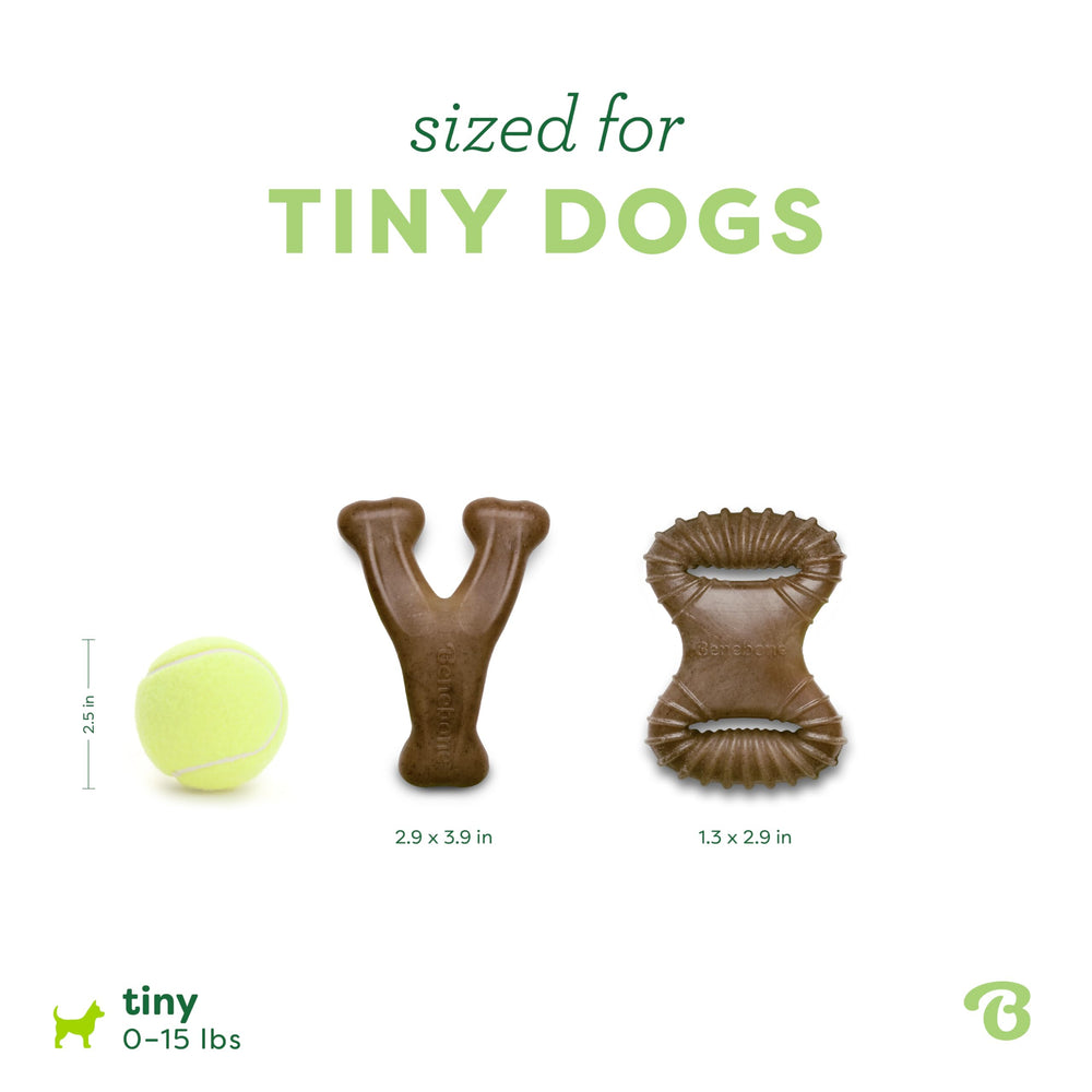 Benebone Mini hecho en Estados Unidos, duradero para juego diario.